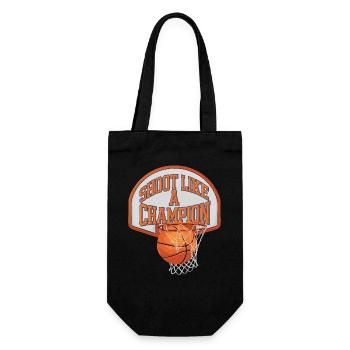 Basket-ball Tirez comme un champion - Sac à bouteille - noir - Devant