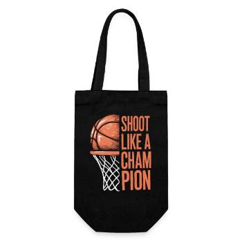 Basket-ball Tirez comme un champion - Sac à bouteille - noir - Devant