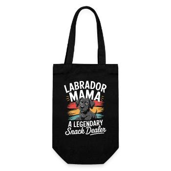 Labrador Mama Mama, marchande de collations légendaire - Sac à bouteille - noir - Devant