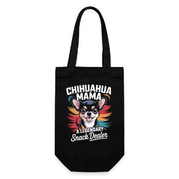 Chihuahua Mama, marchande de collations légendaire - Sac à bouteille - noir - Devant