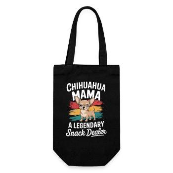 Chihuahua Mama, marchande de collations légendaire - Sac à bouteille - noir - Devant