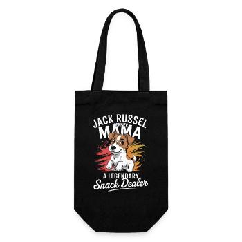 Jack Russel Mama, marchand de snacks légendaire - Sac à bouteille - noir - Devant