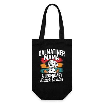 Maman dalmate, marchande de snacks légendaire - Sac à bouteille - noir - Devant