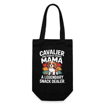Cavalier King Charles Mama Revendeur de collations légendaire - Sac à bouteille - noir - Devant