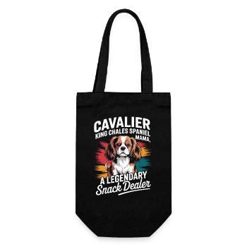 Cavalier King Charles Mama Revendeur de collations légendaire - Sac à bouteille - noir - Devant