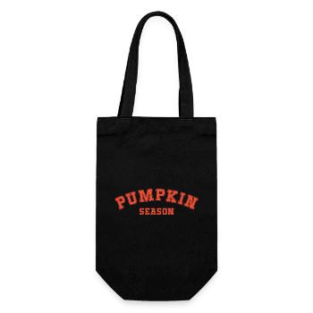 Pumpkin Season Cute Fall - Gift Bag for Bottles - black - Front