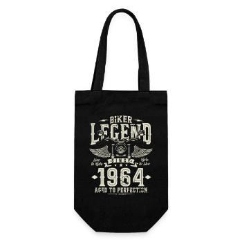 Légende du motard depuis 1964 - Sac à bouteille - noir - Devant