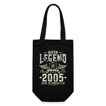 Légende du motard depuis 2005 - Sac à bouteille - noir - Devant