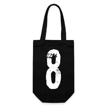 Numéro 8! - Sac à bouteille - noir - Devant