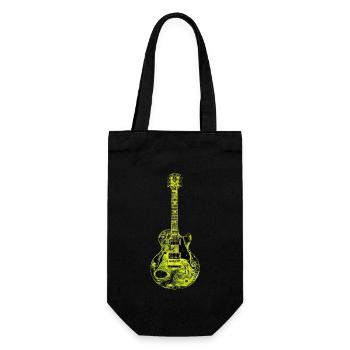 Guitare - Sac à bouteille - noir - Devant