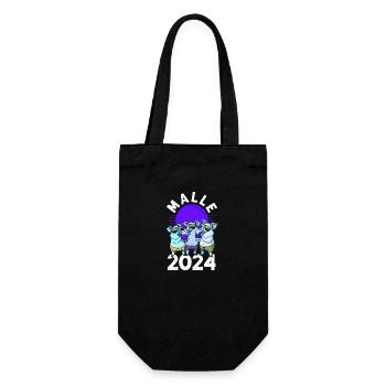 Malle 2024 Party Team Sau Mallorca - Gift Bag for Bottles - black - Front