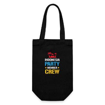 Indonesia Party Crew - Gift Bag for Bottles - black - Front