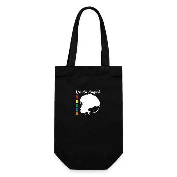 Zodiac sign Leo - Gift Bag for Bottles - black - Front