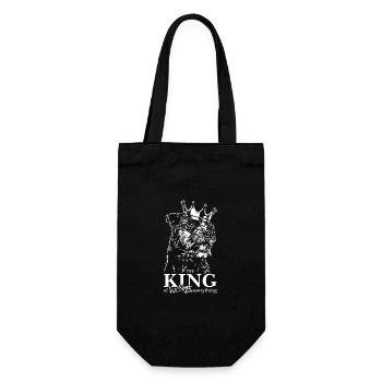 BORDER TERRIER King Dog Disant Chiens Wilsigns - Sac à bouteille - noir - Devant