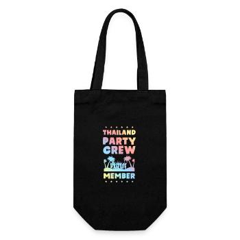 Équipage de la fête en Thaïlande - Sac à bouteille - noir - Devant