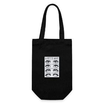 La Petite Mort Augenillustration - Geschenkbeutel für Flaschen - Schwarz - Vorne