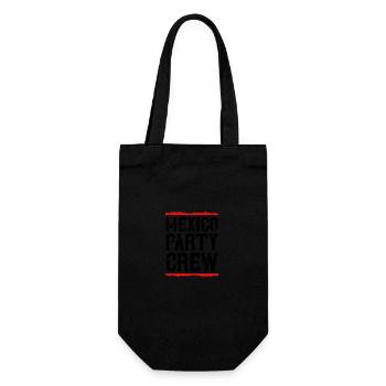 Équipe de la fête au Mexique - Sac à bouteille - noir - Devant