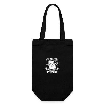 Chicken Just One More Chicken - Gift Bag for Bottles - black - Front