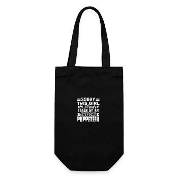 Puppeteer Taken By Awesome Puppeteer - Gift Bag for Bottles - black - Front