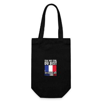 Français Français France - Sac à bouteille - noir - Devant