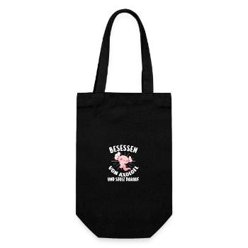 Axolotl - Sac à bouteille - noir - Devant
