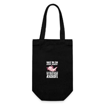 Axolotl - Sac à bouteille - noir - Devant