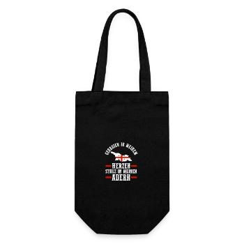 Georgian Georgia - Gift Bag for Bottles - black - Front