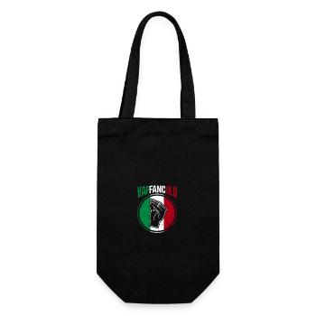 Italien Italiener Vaffanculo - Geschenkbeutel für Flaschen - Schwarz - Vorne