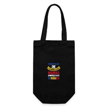 Roumaine Maman Mère Fête des Mères Roumanie - Sac à bouteille - noir - Devant