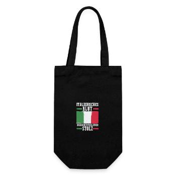 Italiens Italie - Sac à bouteille - noir - Devant