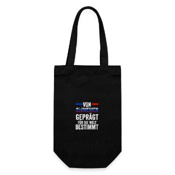 Slovenians Slovenia - Gift Bag for Bottles - black - Front