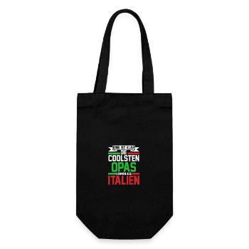 Italia Italian Grandpa Nonno Italian Italy - Gift Bag for Bottles - black - Front