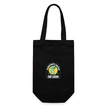 Jardinier Concombre Jardin fermier - Sac à bouteille - noir - Devant