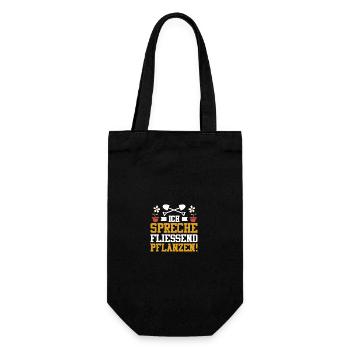 Gardener Hobby Gardener Garden - Gift Bag for Bottles - black - Front