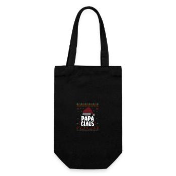 Noël Père Noël Papa Noël - Sac à bouteille - noir - Devant