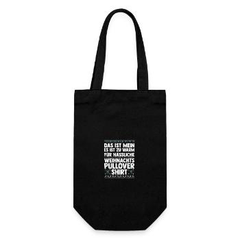 Père Noël Noël laid Noël - Sac à bouteille - noir - Devant