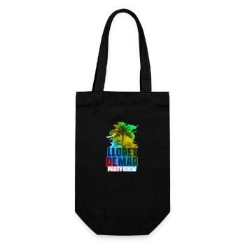 Lloret De Mar Party Crew Bunt - Geschenkbeutel für Flaschen - Schwarz - Vorne