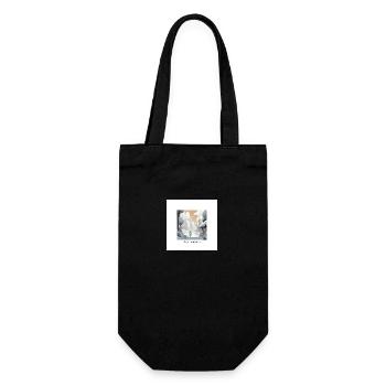 36FB3DFC D2F3 4884 8C7A AFB66E82B00B - Geschenkbeutel für Flaschen - Schwarz - Vorne