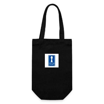 I Either Win Or Learn - Gift Bag for Bottles - black - Front