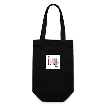 A Lünen Love Story - Geschenkbeutel für Flaschen - Schwarz - Vorne
