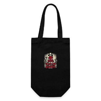 On est sur la paille - Sac à bouteille - noir - Devant