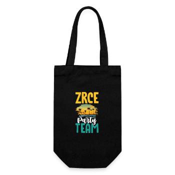 Zrce Party Team - Geschenkbeutel für Flaschen - Schwarz - Vorne
