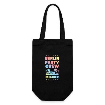 Berlin Party Crew - Gift Bag for Bottles - black - Front