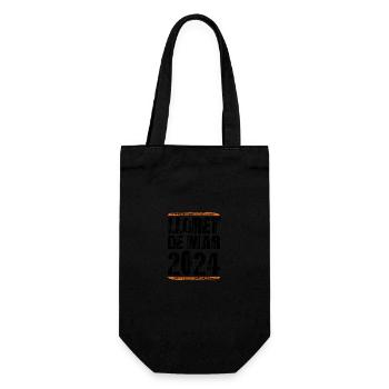 Lloret De Mar 2024 Quote - Gift Bag for Bottles - black - Front