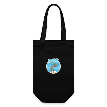 Miami Holidays - Gift Bag for Bottles - black - Front