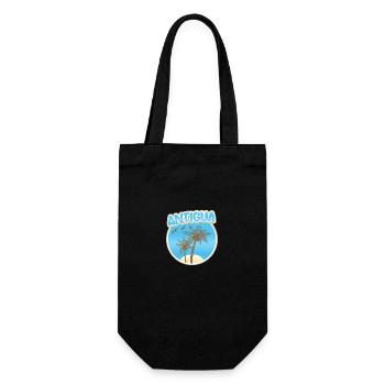 Holidays Antigua - Gift Bag for Bottles - black - Front