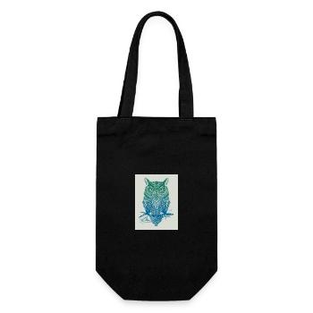 GoVoR_EULE - Gift Bag for Bottles - black - Front