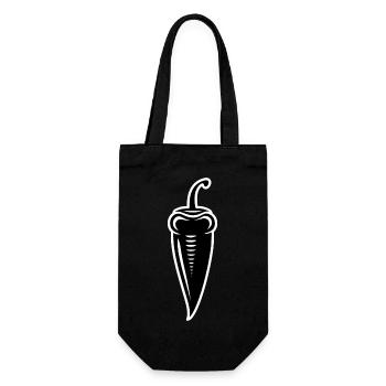 Chili - Gift Bag for Bottles - black - Front