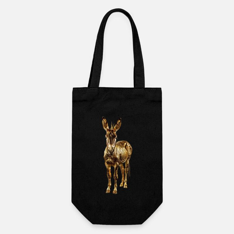 Âne - Sac à bouteille - noir