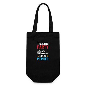Équipage de la fête en Thaïlande - Sac à bouteille - noir - Devant